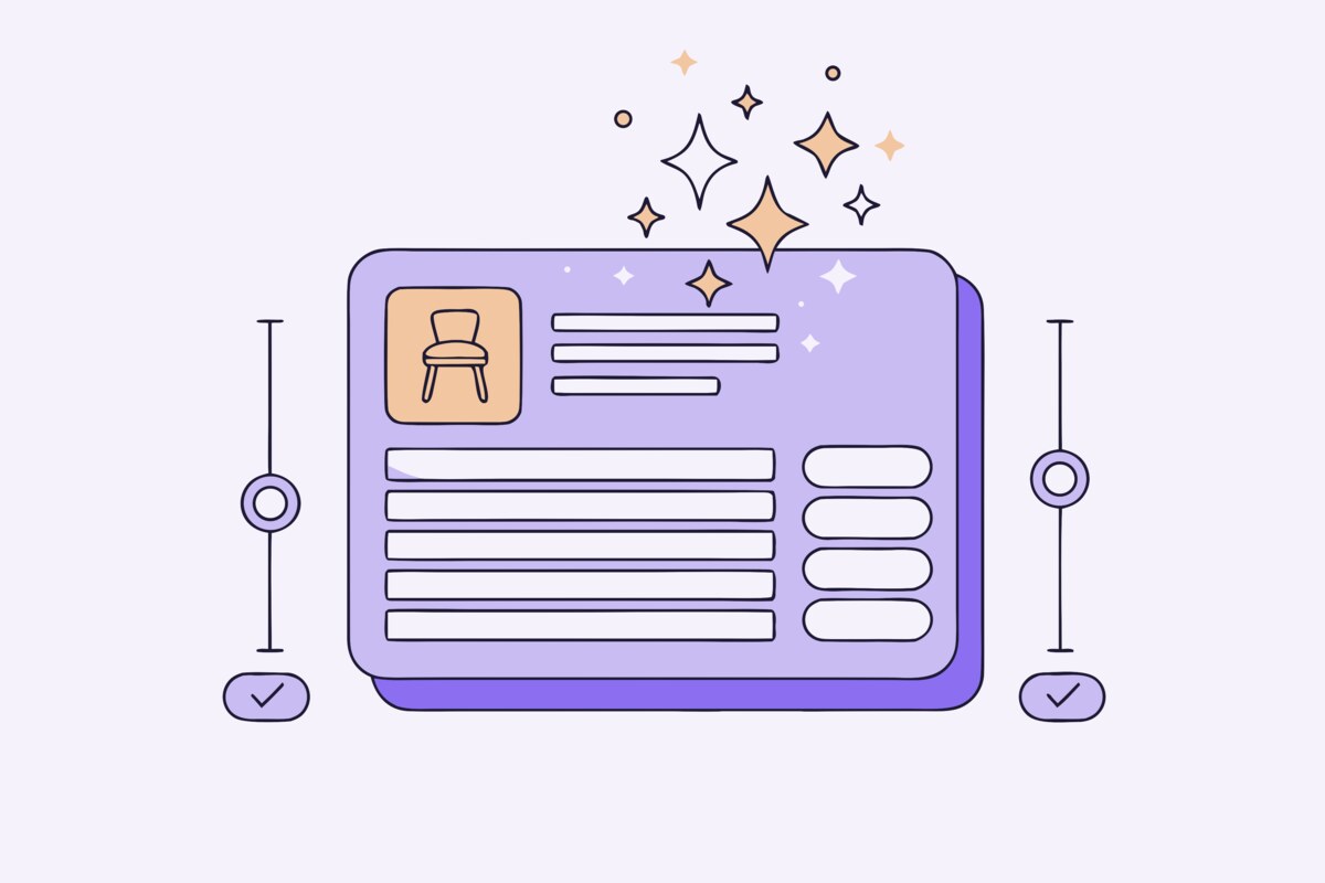 AI-powered analytics dashboard showing listing optimization suggestions