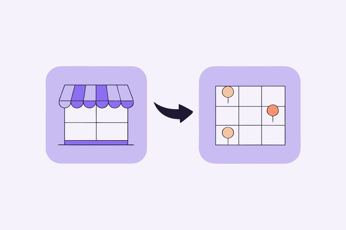 Pinterest and Etsy logos connected with creative product pins in background